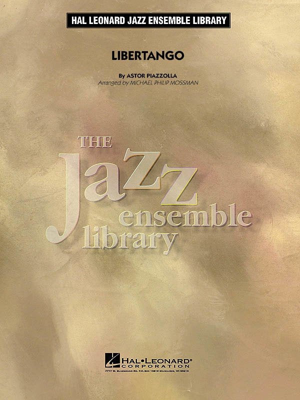 Libertango — Jazz Ensemble Grade 4, Score & Parts (Cherry Lane Music Jazz Ensemble Library)