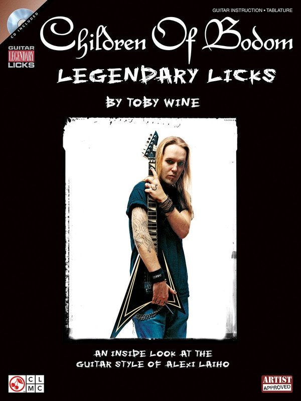 Children of Bodom: Legendary Licks — Guitar TAB, Book/CD (Cherry Lane Music)