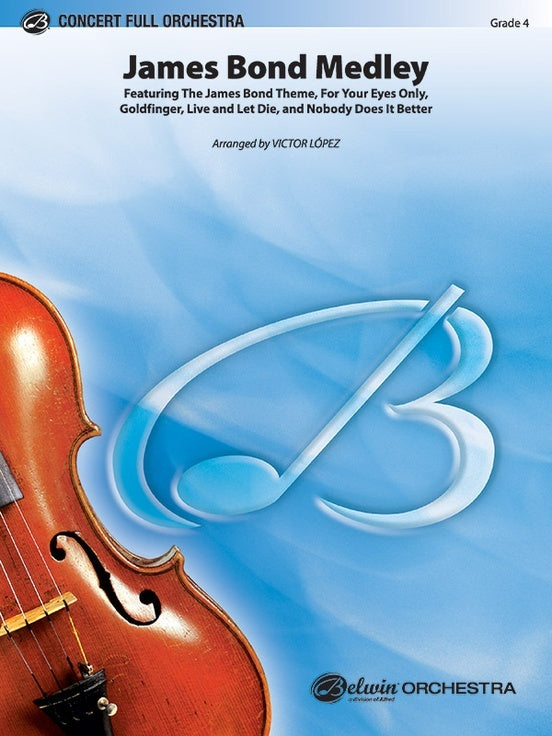 James Bond Medley Full Orchestra Gr 4