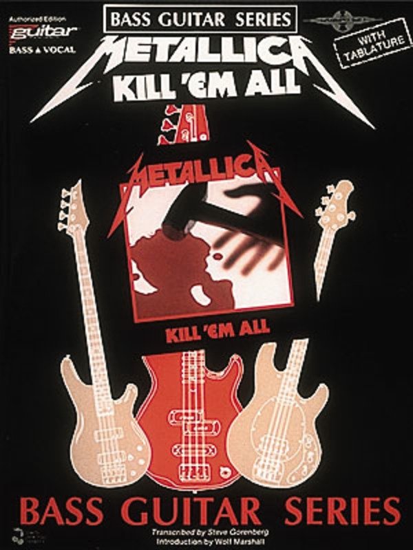 Metallica: Kill 'Em All — Bass Guitar TAB (Cherry Lane Music)