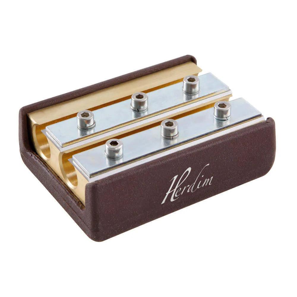 Herdim 730203 Large Peg Cutter for Cello - 4/4-3/4 with Brass Body and Replacement Blades