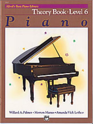 ABPL Theory Book 6 - Piano Sheet Music and Method Book with Games and Quizzes