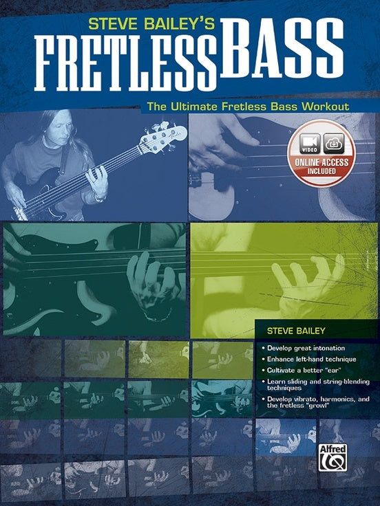 Steve Baileys Fretless Bass Book and DVD