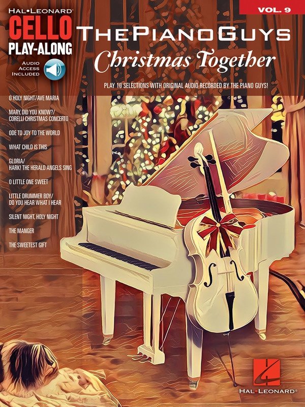 The Piano Guys: Christmas Together — Cello Play-Along Vol. 9, Book/Online Audio (Hal Leonard)