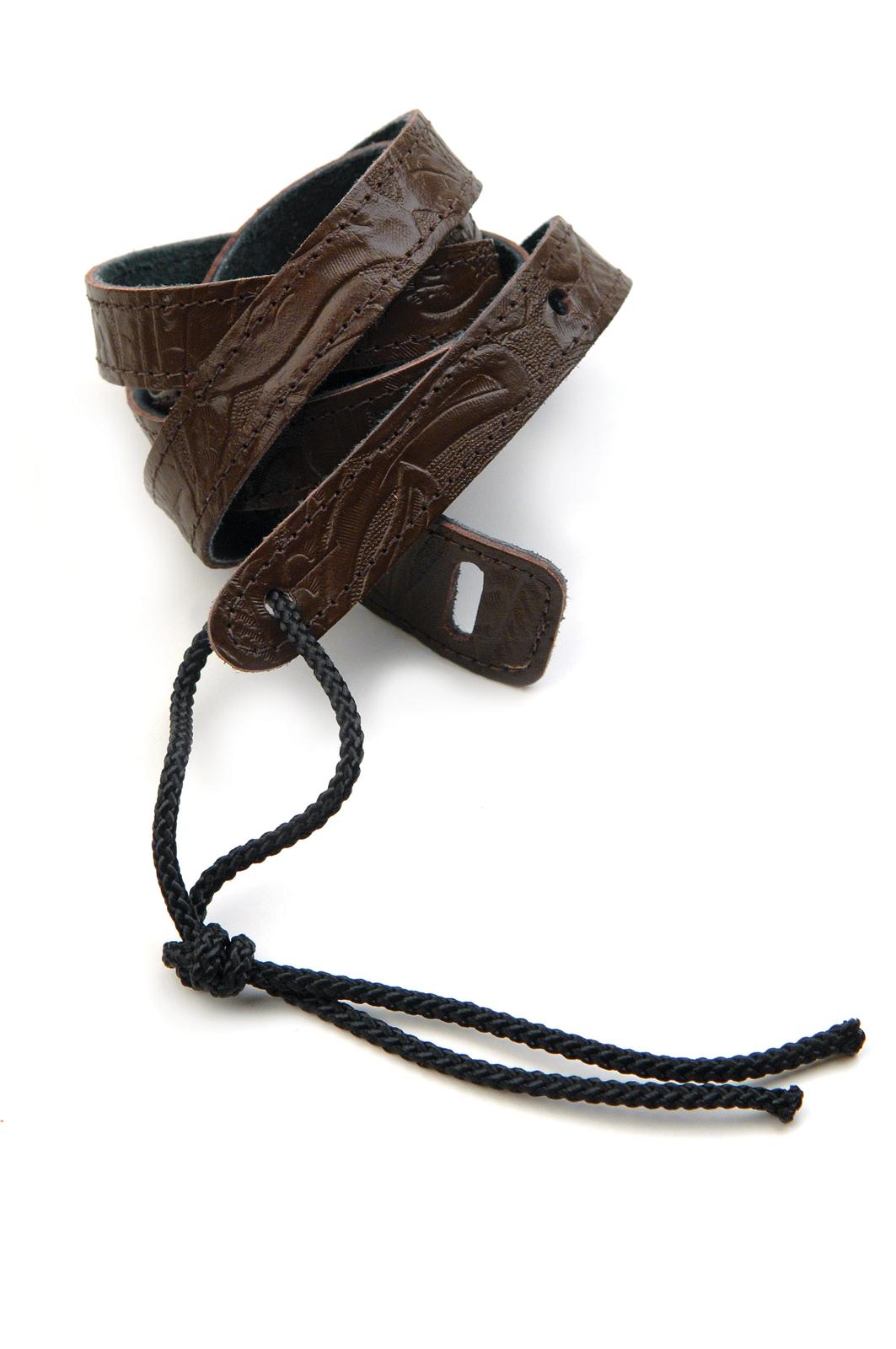 Planet Waves Classic Leather Banjo Strap, Brown