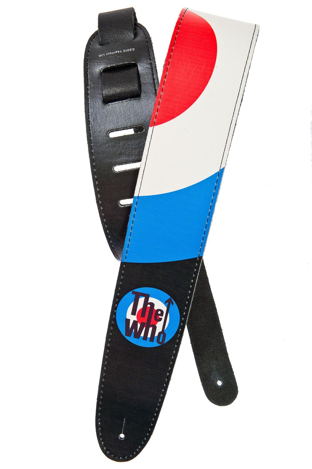 Planet Waves The Who Guitar Strap, Bulls Eye
