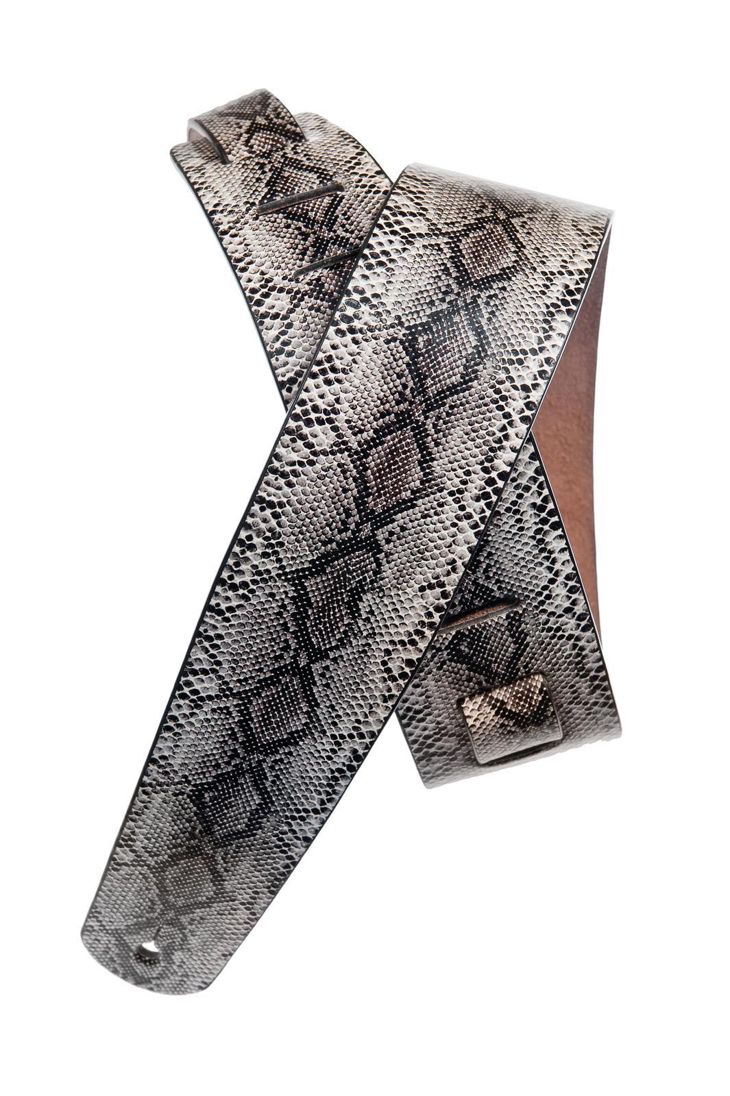 Planet Waves Python Leather Guitar Strap