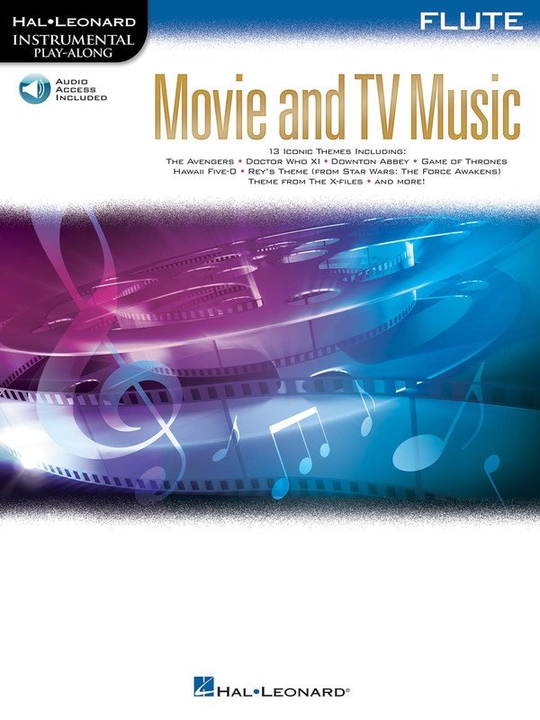 Movie and TV Music — Flute, Book/Online Audio (Hal Leonard)