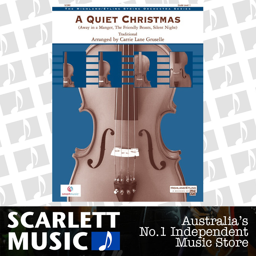 A Quiet Christmas String Orchestra Sheet Music Grade 1 — view 2