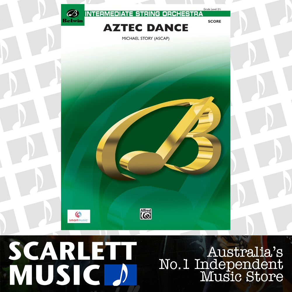Aztec Dance String Orchestra Sheet Music Grade 2.5 — view 2