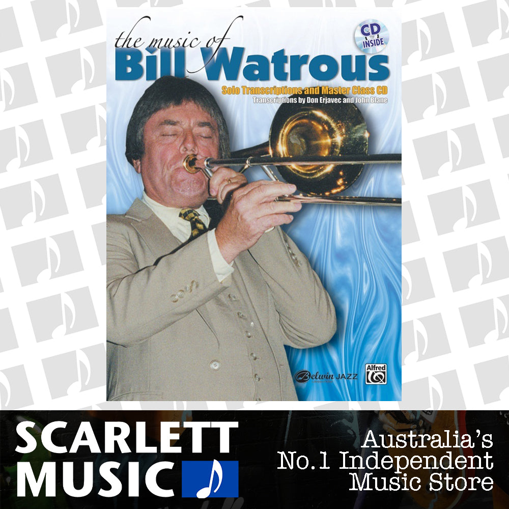 Music Of Bill Watrous For Trombone Book/CD — view 2
