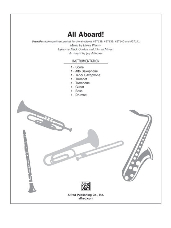 All Aboard Medley SoundPax Choral Sheet Music