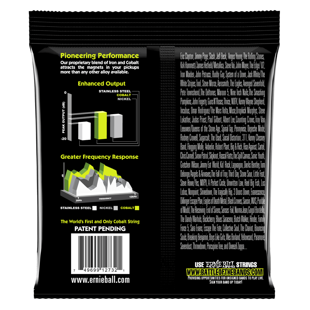 Ernie Ball Regular Slinky Cobalt Electric Bass Strings, 50-105 Gauge — view 2