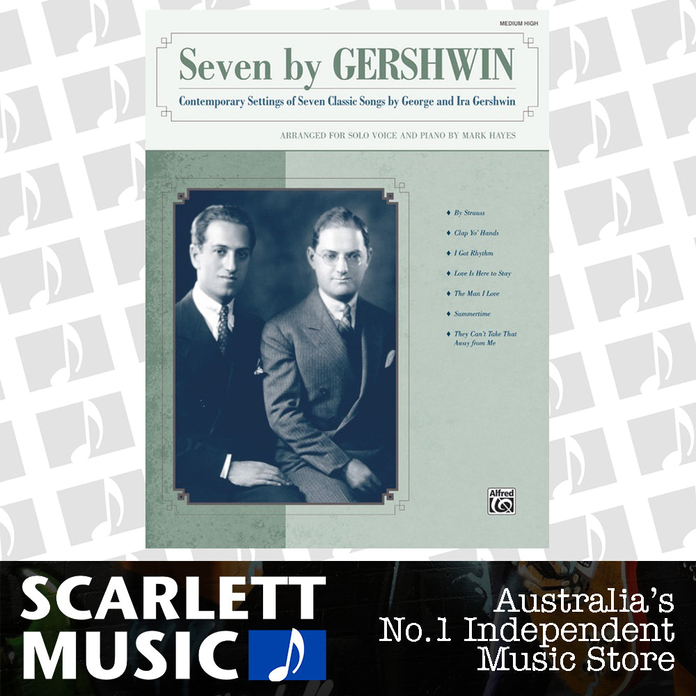 Seven By Gershwin Medium High Book — view 2