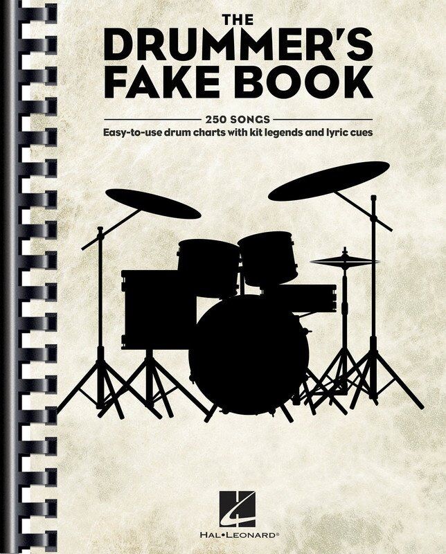 The Drummer's Fake Book - 250 Easy Drum Charts with Kit Legends and Lyric Cues, 336 Pages, Hal Leonard