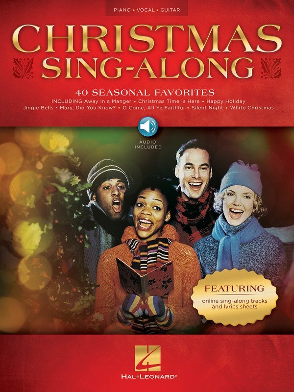 Christmas Singalong — Piano/Vocal/Guitar, Book/Online Audio (Hal Leonard)
