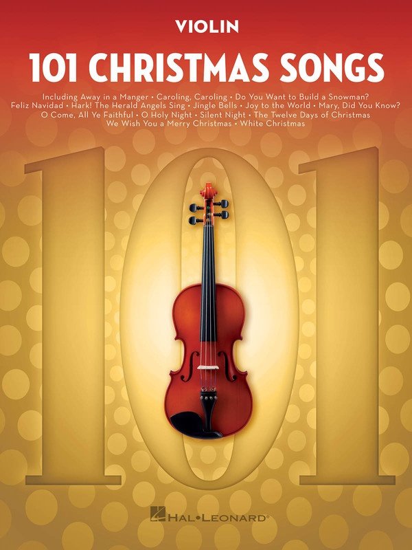 101 Christmas Songs For Violin (Hal Leonard)