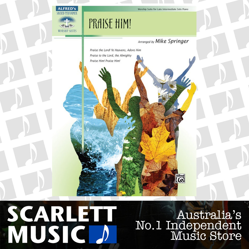 Praise Him Late Intermediate Piano Arr Springer — view 2