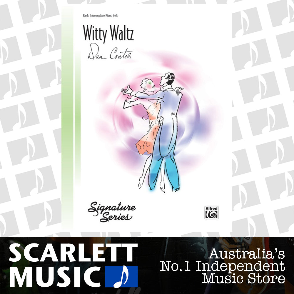 Witty Waltz Piano Sheet Music — view 2