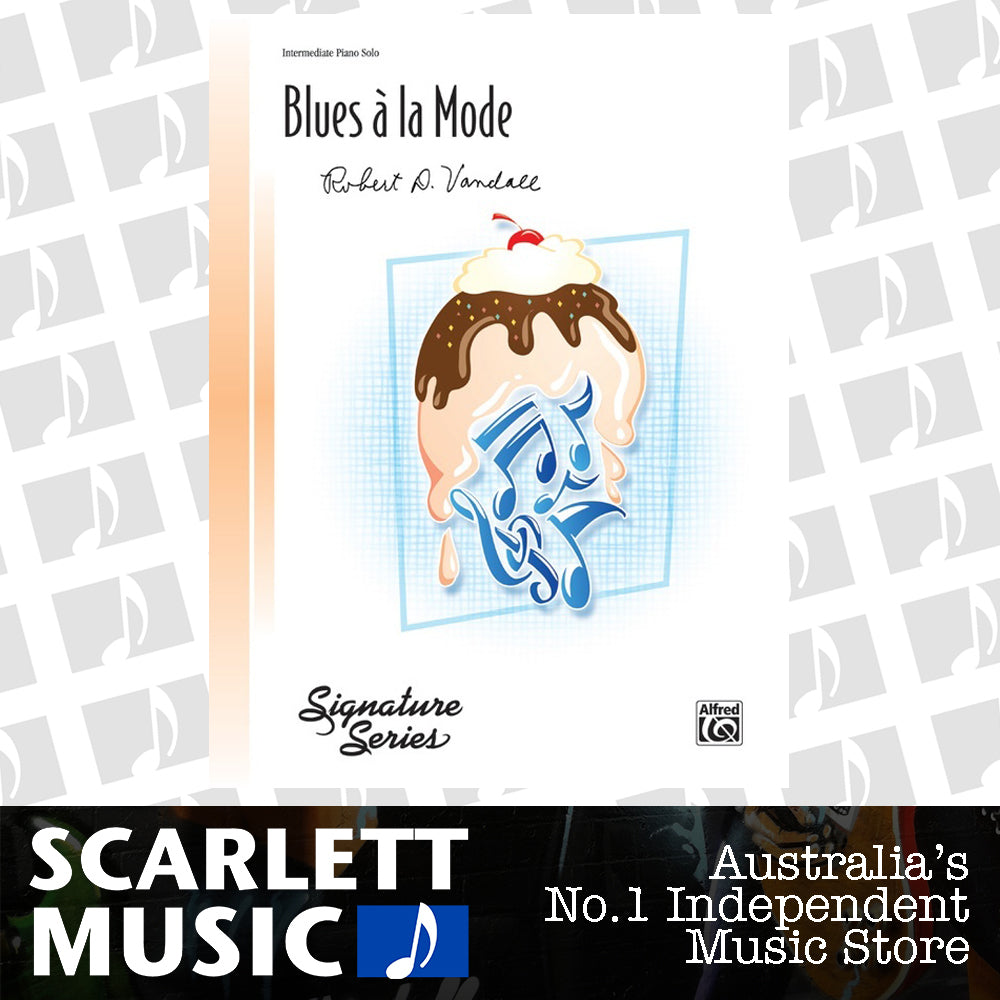 Blues A La Mode Piano Sheet Music — view 2