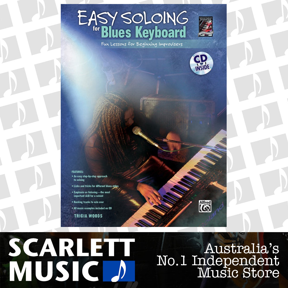 Easy Soloing For Blues Keyboard Book/CD — view 2