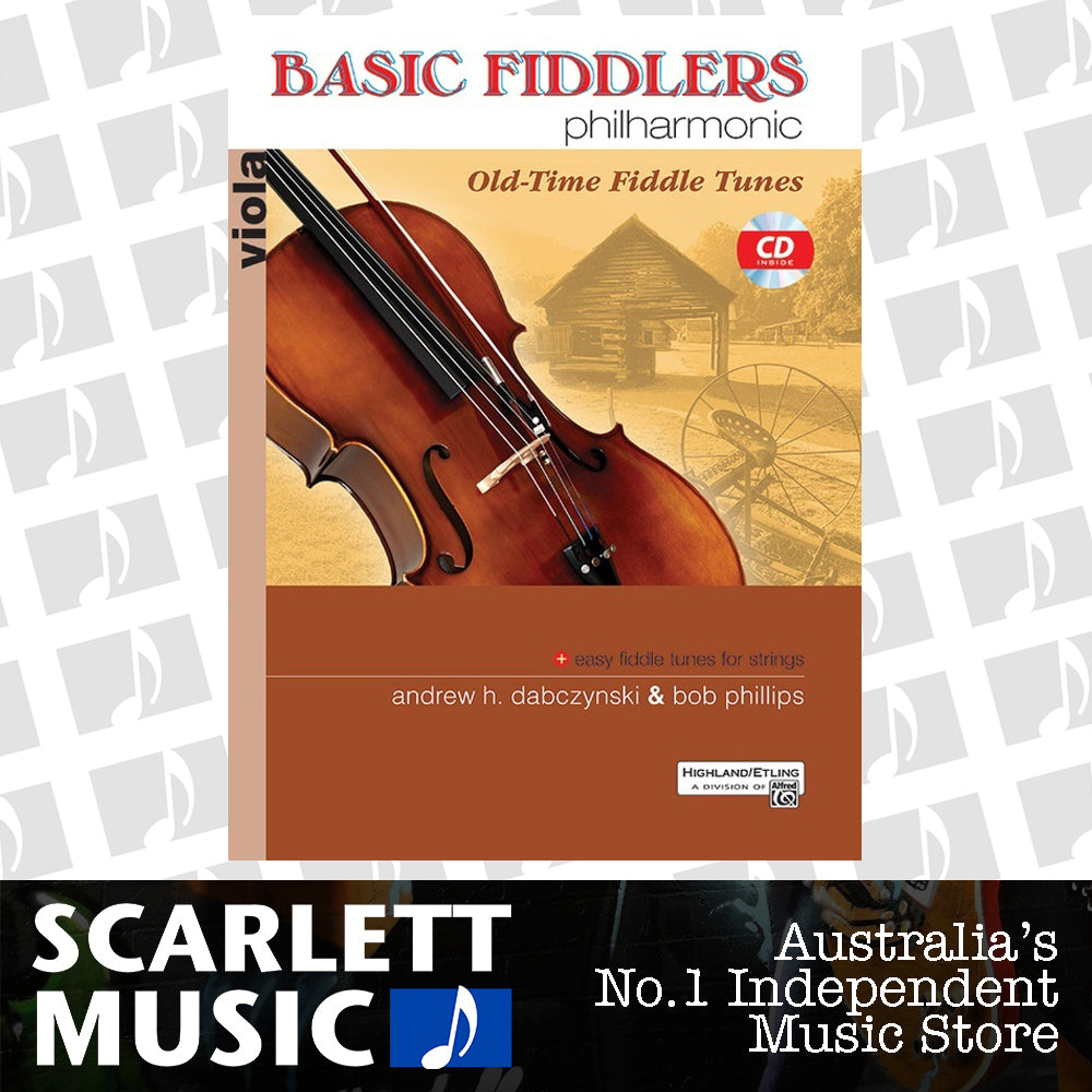 Basic Fiddlers Philharmonic Viola Book/CD — view 2