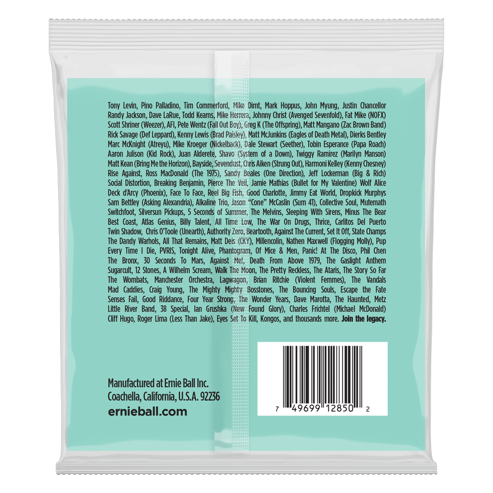 Ernie Ball Bass 5 Slinky Super Long Scale Electric Bass Strings, 45-130 Gauge — view 2