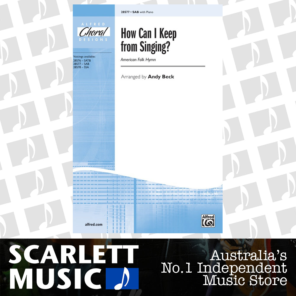 How Can I Keep From Singing SAB — view 2
