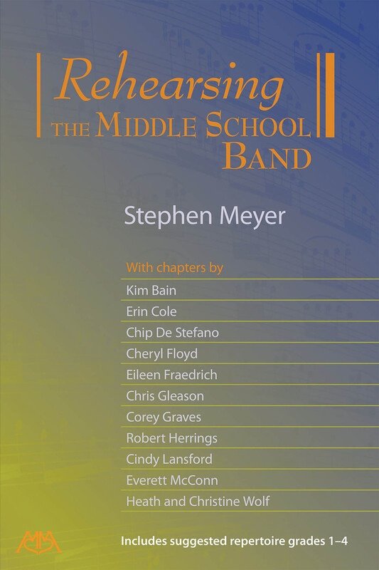 Rehearsing the Middle School Band (Meredith Music)