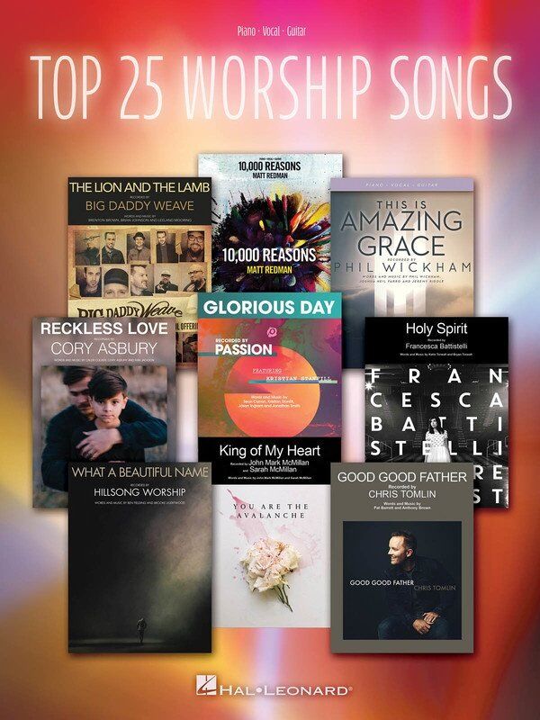Top 25 Worship Songs PVG Songbook by Hal Leonard