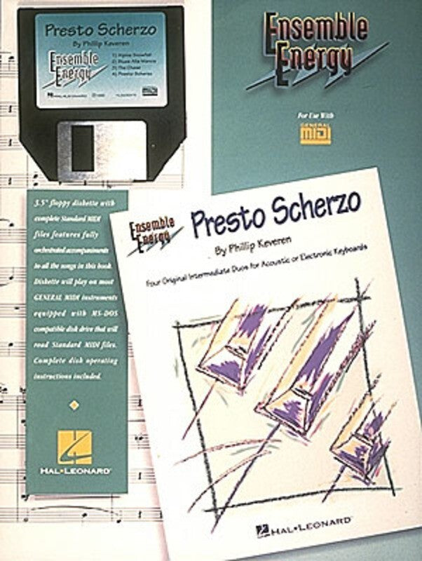 Presto Scherzo Book Disk Midi