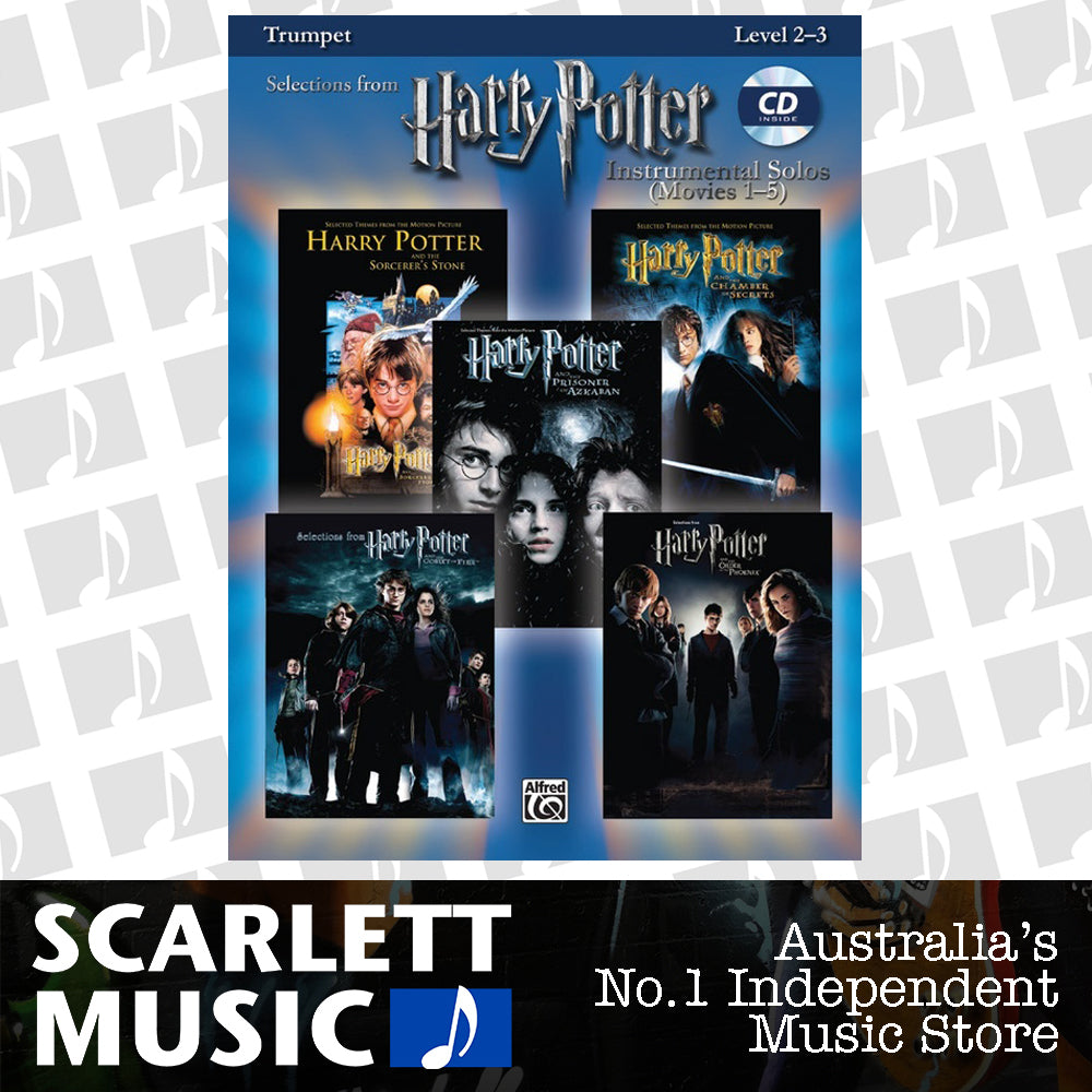Harry Potter Solos Movies 1-5 Trumpet Book/CD — view 2