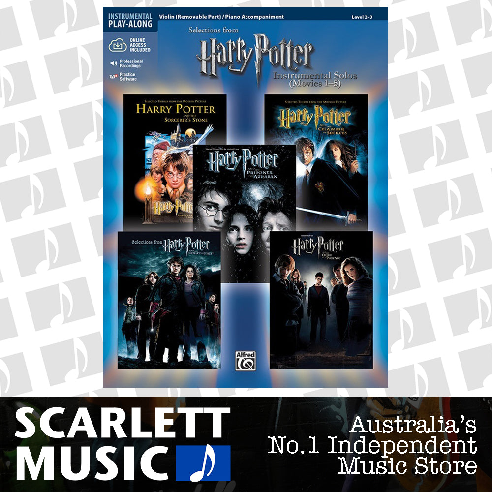 Harry Potter Solos Movies 1-5 Violin Book/CD — view 2
