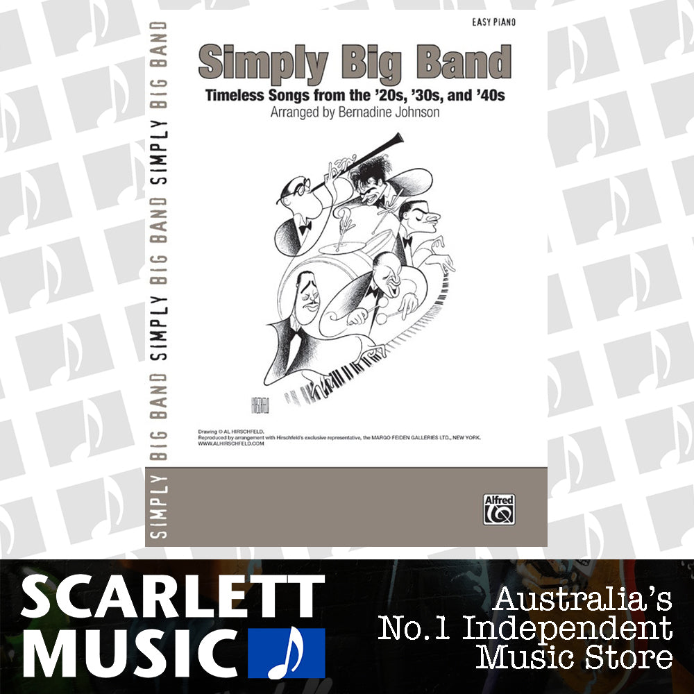 Simply Big Band Easy Piano Sheet Music — view 2
