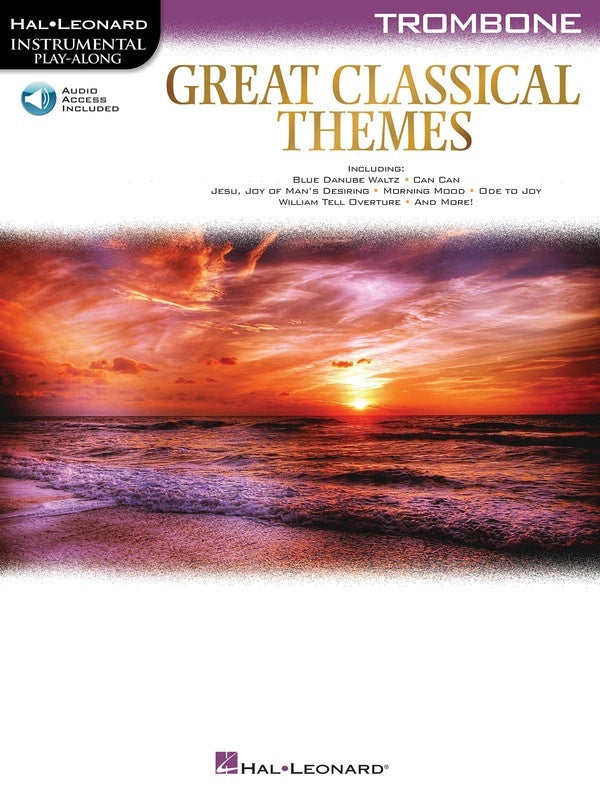Great Classical Themes For Trombone Book/Online Audio — view 2