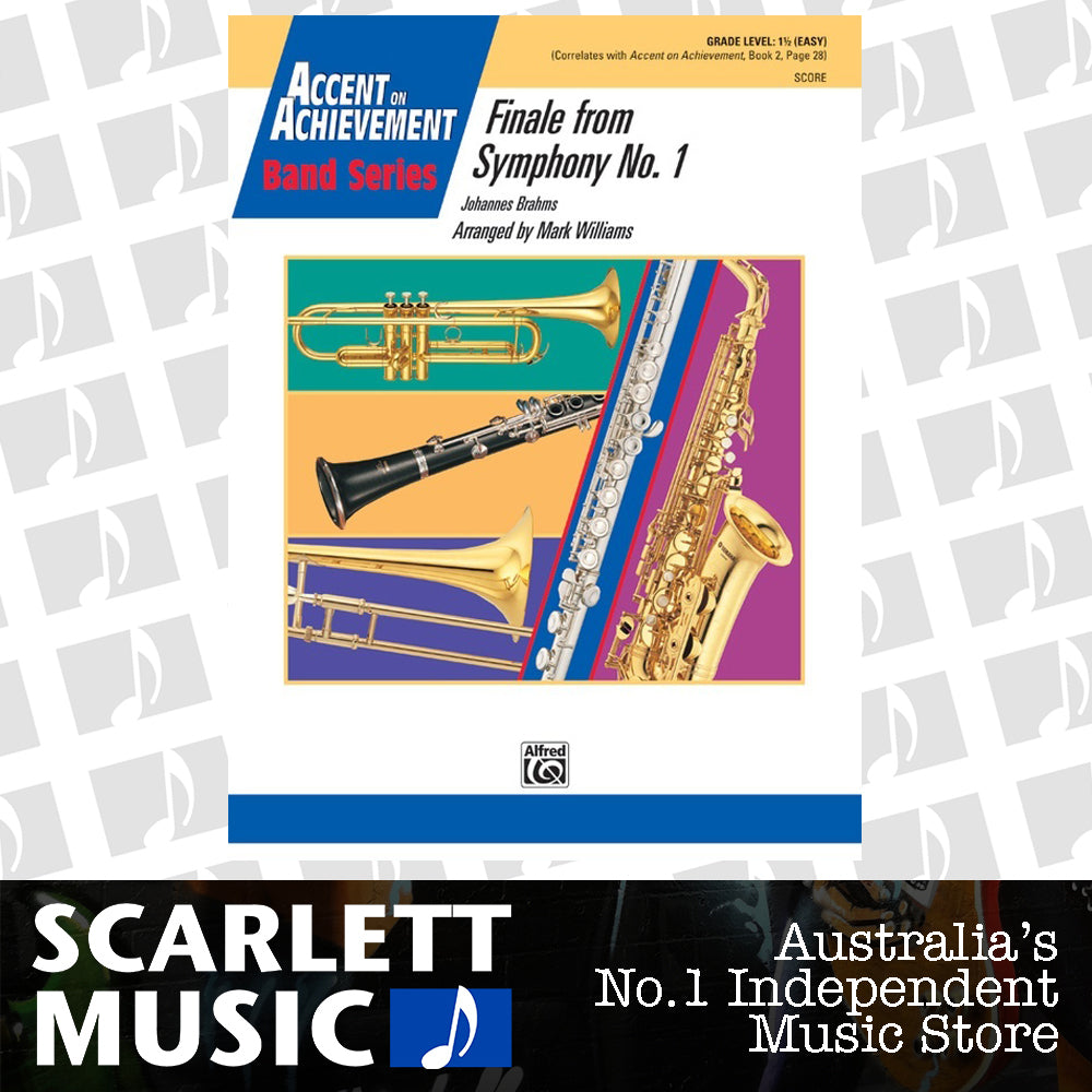 Finale From Symphony No 1 Concert Band Gr 1.5 — view 2