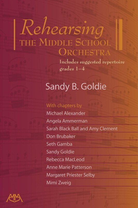 Rehearsing the Middle School Orchestra by Meredith Music - 144 Pages, Orchestra Resource