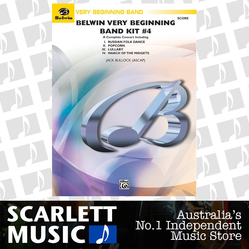 Belwin Very Beg Band Kit No 4 Concert Band Sheet Music Grade 0.5 Score — view 2