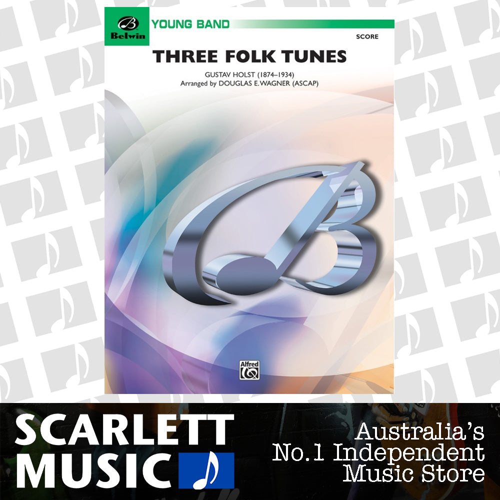 Three Folk Tunes for Concert Band Grade 2 — view 2
