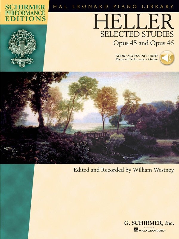 Heller - Selected Piano Studies Op. 45 & 46, Schirmer Performance Editions, Piano Solo, 64 Pages