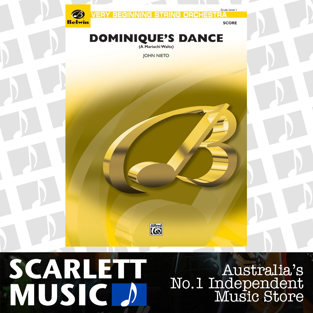 Dominique's Dance (Mariachi Walz) String Orchestra Gr 1 — view 2