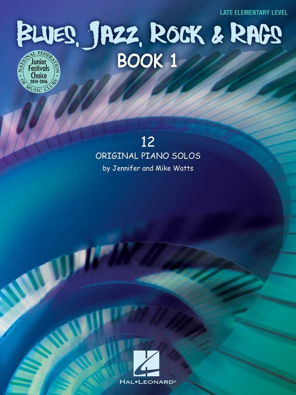 Blues, Jazz, Rock & Rags — Piano Solo, Book 1 (Hal Leonard)