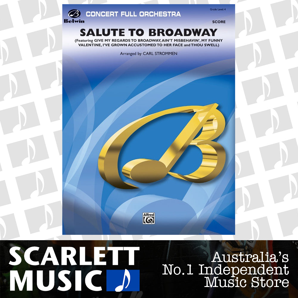 Salute To Broadway Full Orchestra Gr 4 — view 2