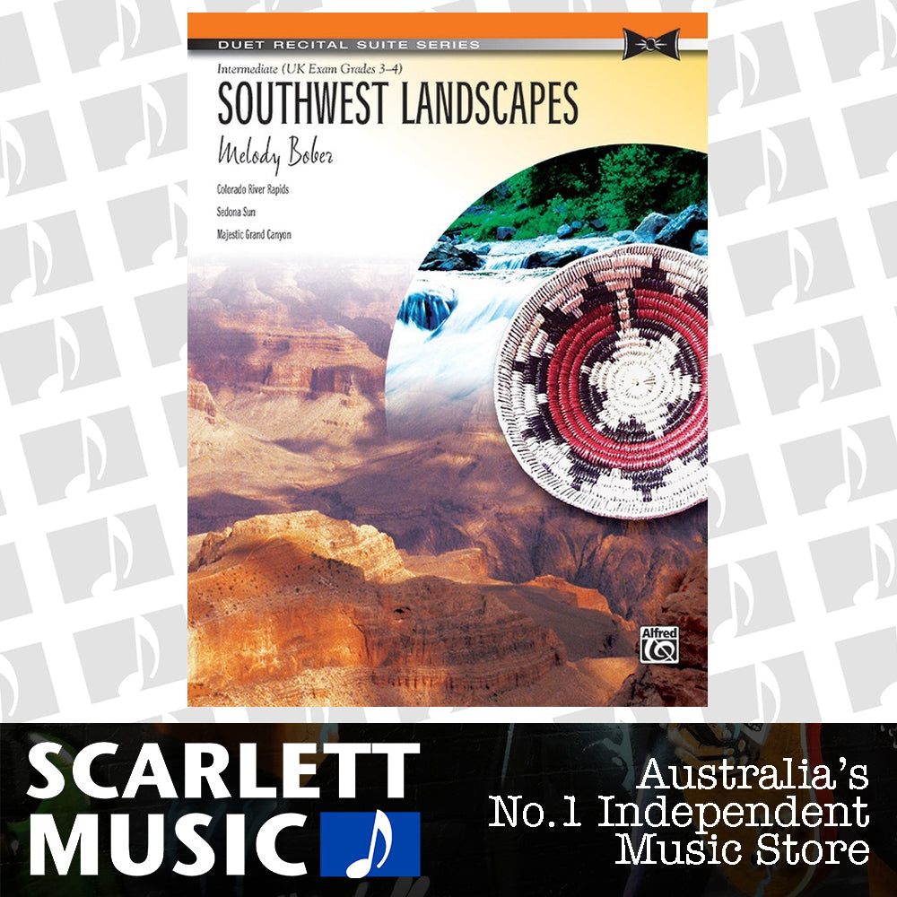 Southwest Landscapes for Piano, 4 Hands — view 2
