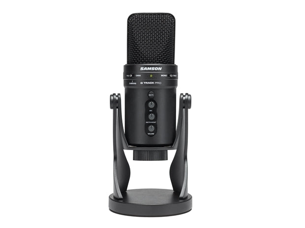 Samson Audio : USB Mic with Inst Input and Mixer and Monitoring