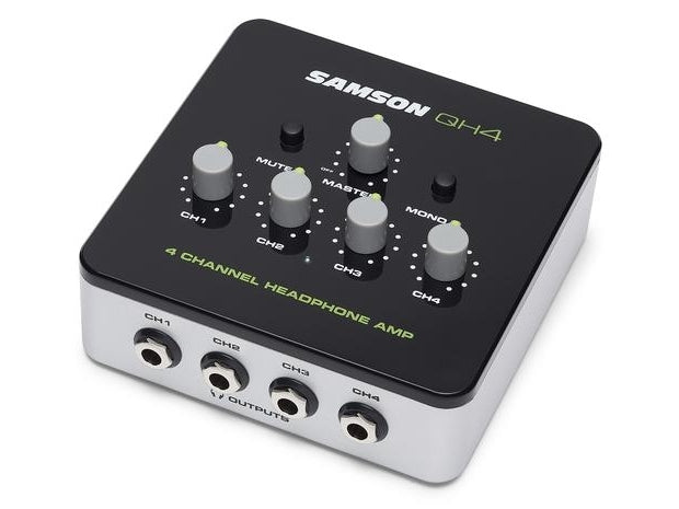 Samson Audio : QH4 Samson 4 Channel Headphone Amp