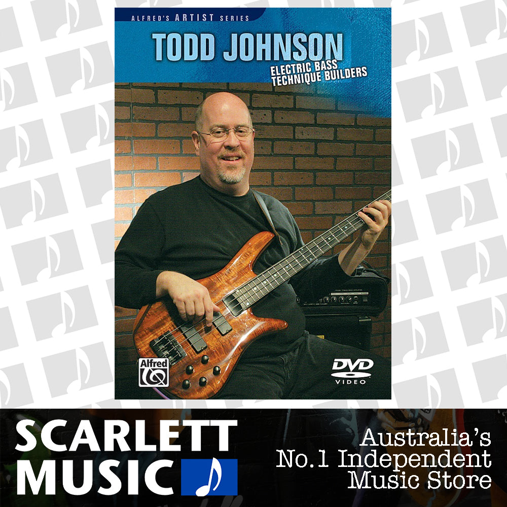 Todd Johnson Electric Bass Technique Builders Book — view 2