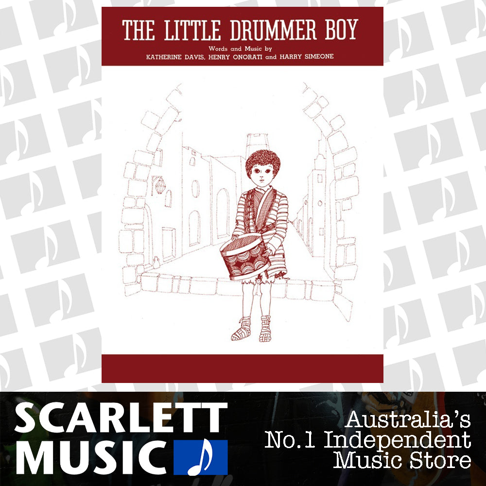 Little Drummer Boy Percussion Sheet Music PVG S/S — view 2