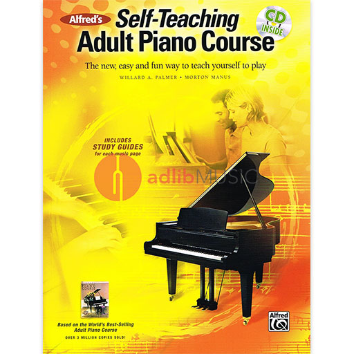 Alfred's Self-Teaching Adult Piano Course Book with CD — view 2