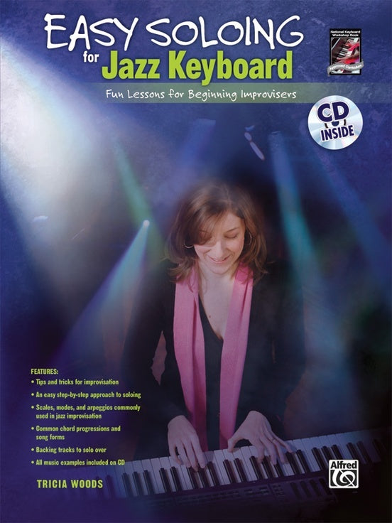 Easy Soloing For Jazz Keyboard Book/CD